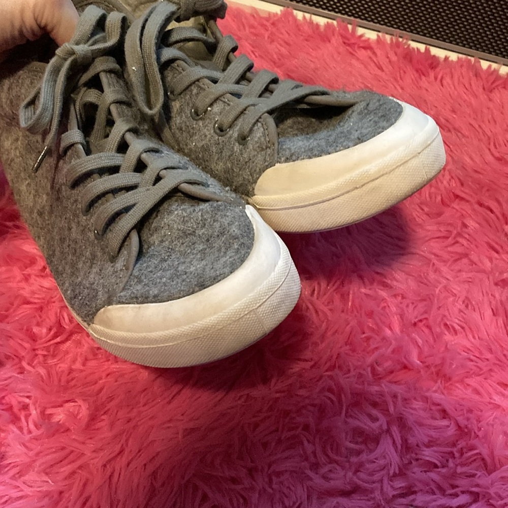 Rag & Bone Standard Issue Wool Felt Gray High Top… - image 7